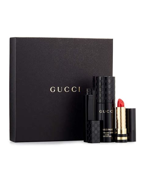 gucci black gift set|Gucci lipstick gift set.